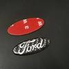 Car Sticker Ford New 2025 Hot Car Steering Wheel Emblem Stickers Carbon Fiber for Ford Mondeo Mk3 Escape Ecosport Edge Focus Ran