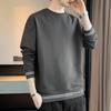 Autumn And Winter Loose Sweater Men'S Trendy Brand Student Trendy Brand Youth Bottoming Shirt Crew Neck Casual Sweater Men'S