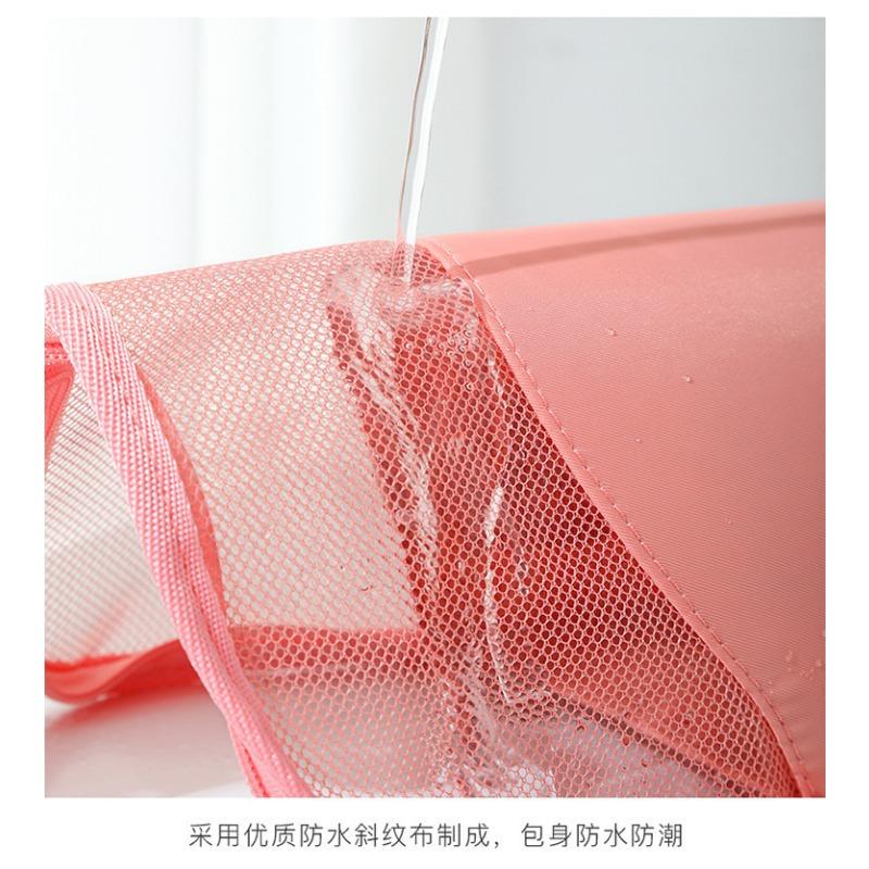 Large Capacity Vertical Makeup Brush Organizer Cosmetic Pencil Storage Bag