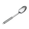 Practical Kitchen Slotted Spoon For Frying And Grilling Stainless Steel Strainer Ladle With Ergonomic Handle