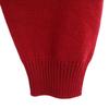 Yves Saint Laurent Wool Long Sleeve Sweater 36 Red Knit Women Used