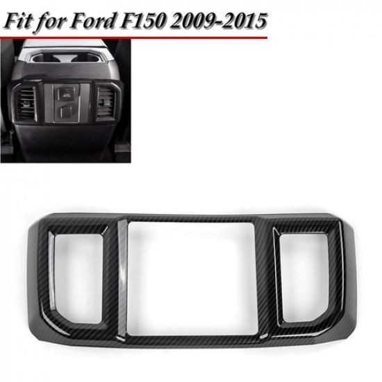 

Carbon Fiber Inner Rear Ac Air Vent Outlet Cover Trim For Ford F150 2015-