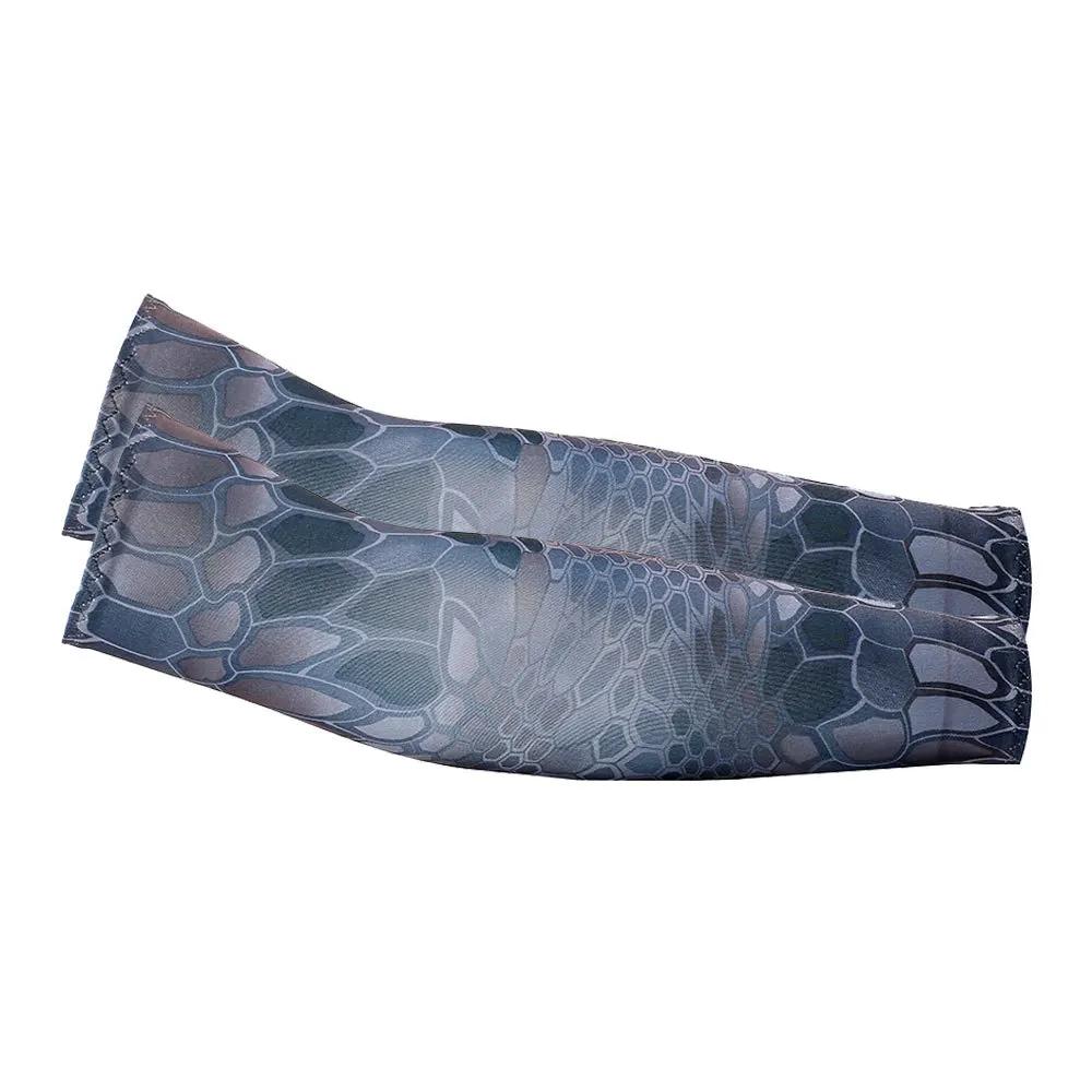 2 Stuks Unisex Koelende Armmouwen Cover Sporten Hardlopen UV Zonbescherming Outdoor Mannen Vissen Fietsen Mouwen voor Verbergen Tatoeages