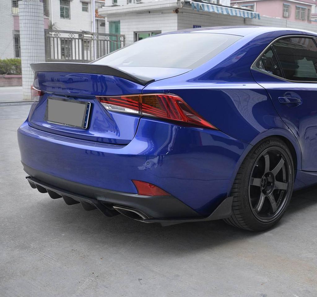 Spoiler V2 (for 2013-2020, Carbon) for Lexus IS 2013-