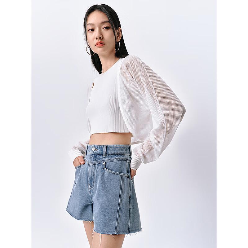 Peacebird Damen Leichter Strickschal Cardigan