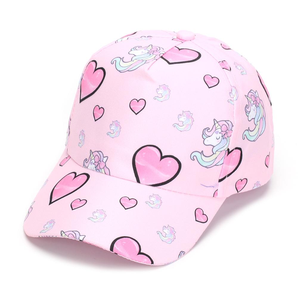 Children's Cartoon Animal Baseball Caps - Spring/autumn - Boys' Cute Beanie Hats - Girls' Sun Hats