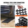 2PCS Traction Boards with TPR for Mud Snow Sand Storage Bags Short Black