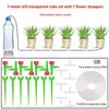 Garden Regulating Drip Irrigation Kit Automatic Watering Device 4/7mm Hose Potted Plants Watering Saving Micro Dripper