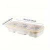 304Stainless Steel Bento Box Set with Lid Fat Reduction,Calorie Scale, for Fitness Meal Preparation Office Light Food Camping Cold Storage