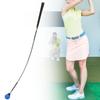 A363 Golf Curves Swing Practice Stick Rubber Trainer Sports Training Equipments Blue