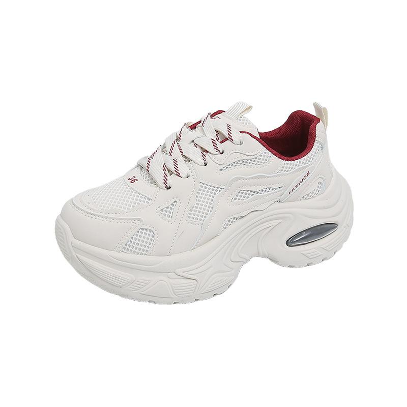 

ins Korean version of the new dad shoes girl 2025 autumn student sports running shoes casual shoes platform height increase FB892 40
