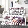 Granddaughter'S Special Birthday Cozy Blanket Comfortable ure for Sofa Couch Office Bed Picnics Four Seasons Multipurpose Modern Ideal Day Y34