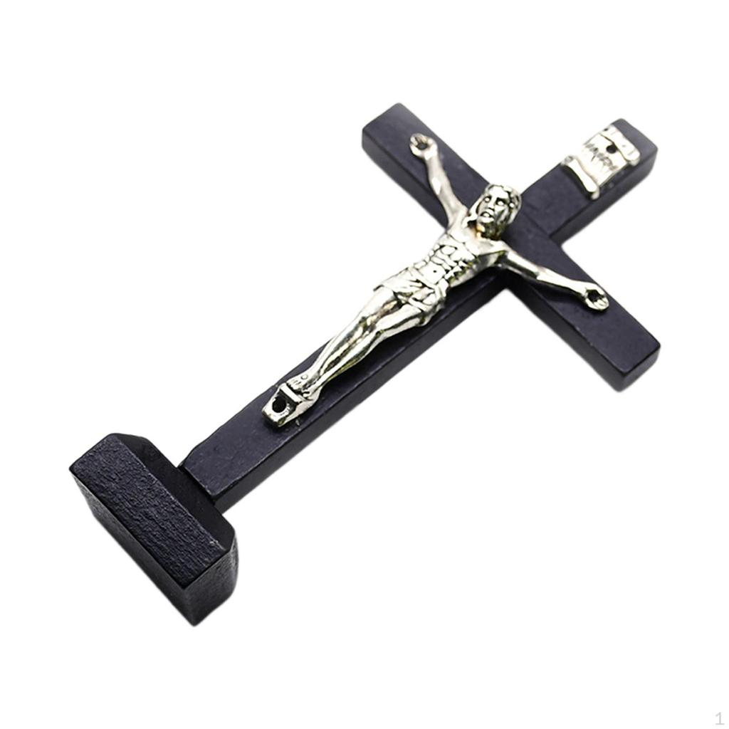 Crucifix Jesus Sculpture for Desktop or Hanging Decoration