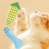 Cat Toy Vegetable Shape Teeth Molar Plush Squeak Kitten Toy for Cat Supplies