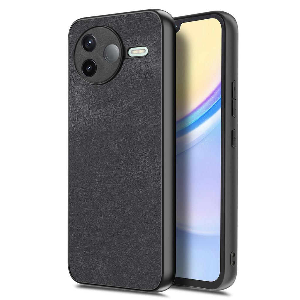 Dla Xiaomi Poco F7 Pro 5G/Xiaomi Redmi K80 5G Etui Wstrząsoodporne Smukłe Retro Skórzane Tylne Etui na Telefon