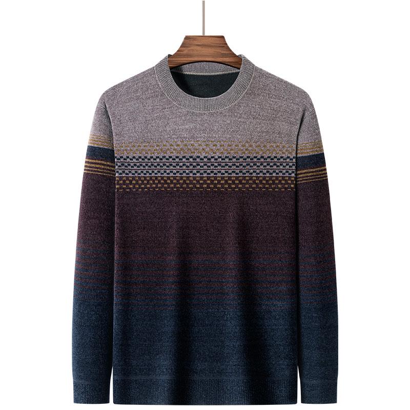 Herren Winter Chenille Fleece Pullover - Warm & Verdickt für Papa