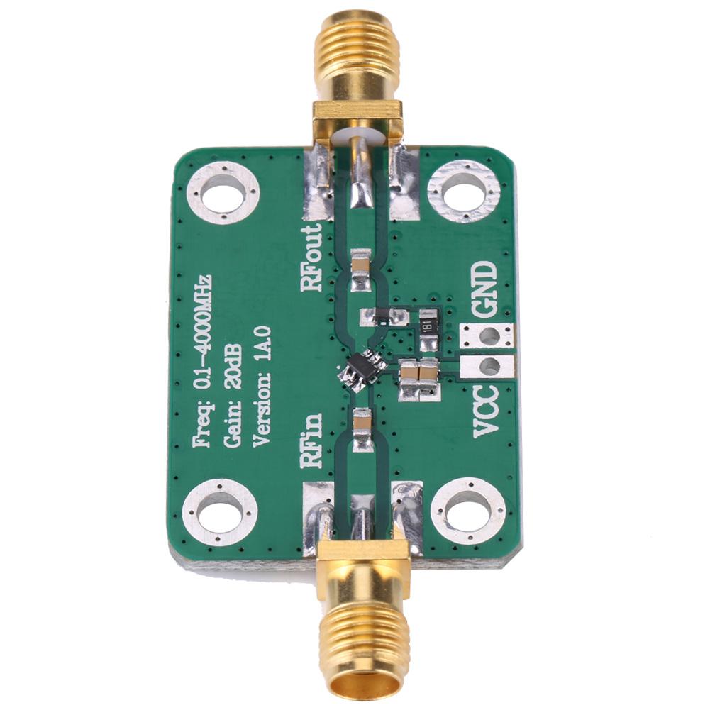 0.1 4000MHz Module Amplificateur Micro-ondes RF Large Bande à Large Bande Gain 20dB