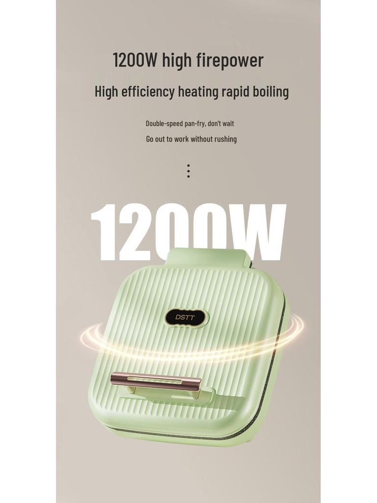 Multi-functional Double-Sided Electric Griddle: Non-stick, Fast Roast, Large Capacity Grill & Pancake/Waffle Maker