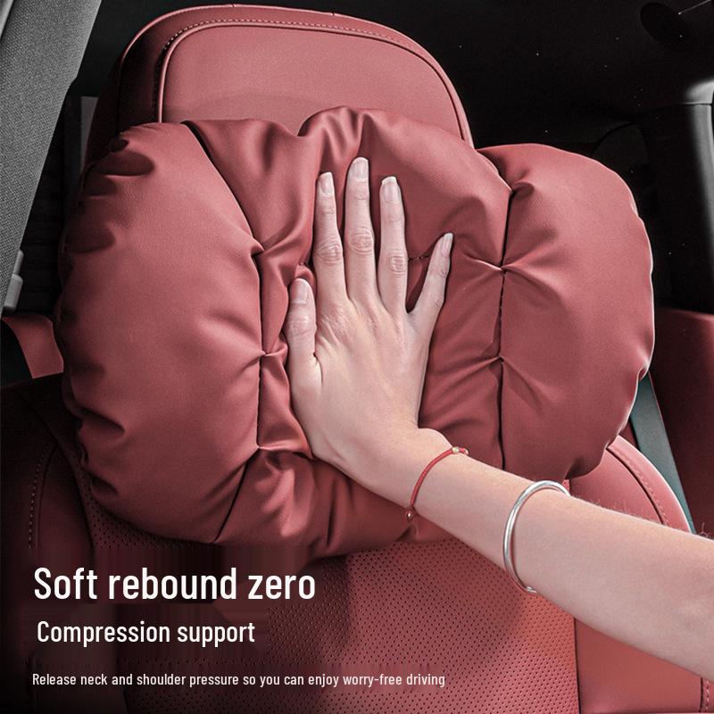 Lynk & Co Car Headrest & Lumbar Support Pillow for Neck Protection