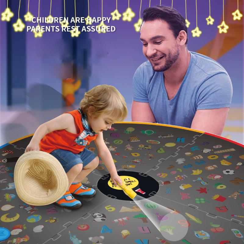 It Find Out Puzzle Game Kid Toy Interactive Parentchild Learning Flashlight