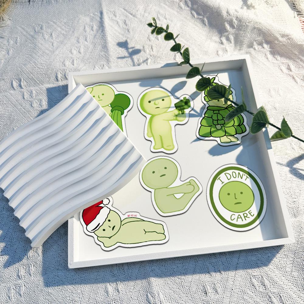 50-Piece SMISKI Creative Stickers Set for Journals and DIY Phone Cases