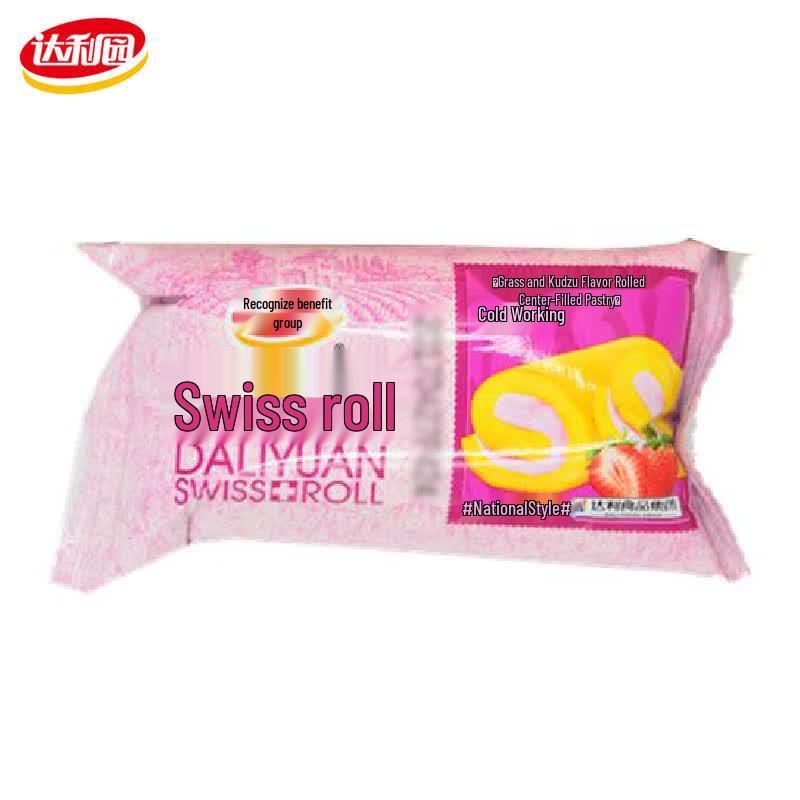 Daliyuan Strawberry Swiss Rolls