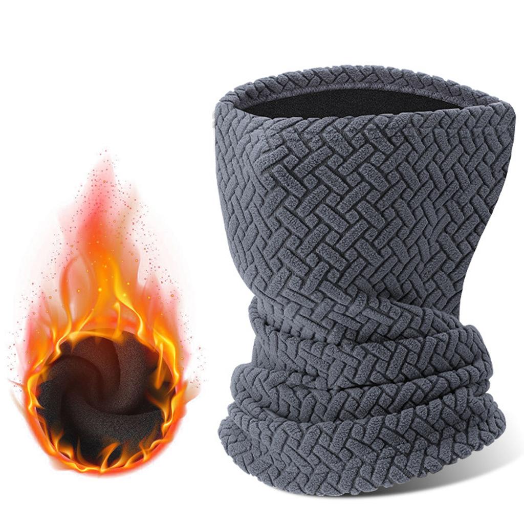 Winter Mask Fleece Thick Warm Mask Headscarf Windproof Coldproof Neckband Cycling Equipment