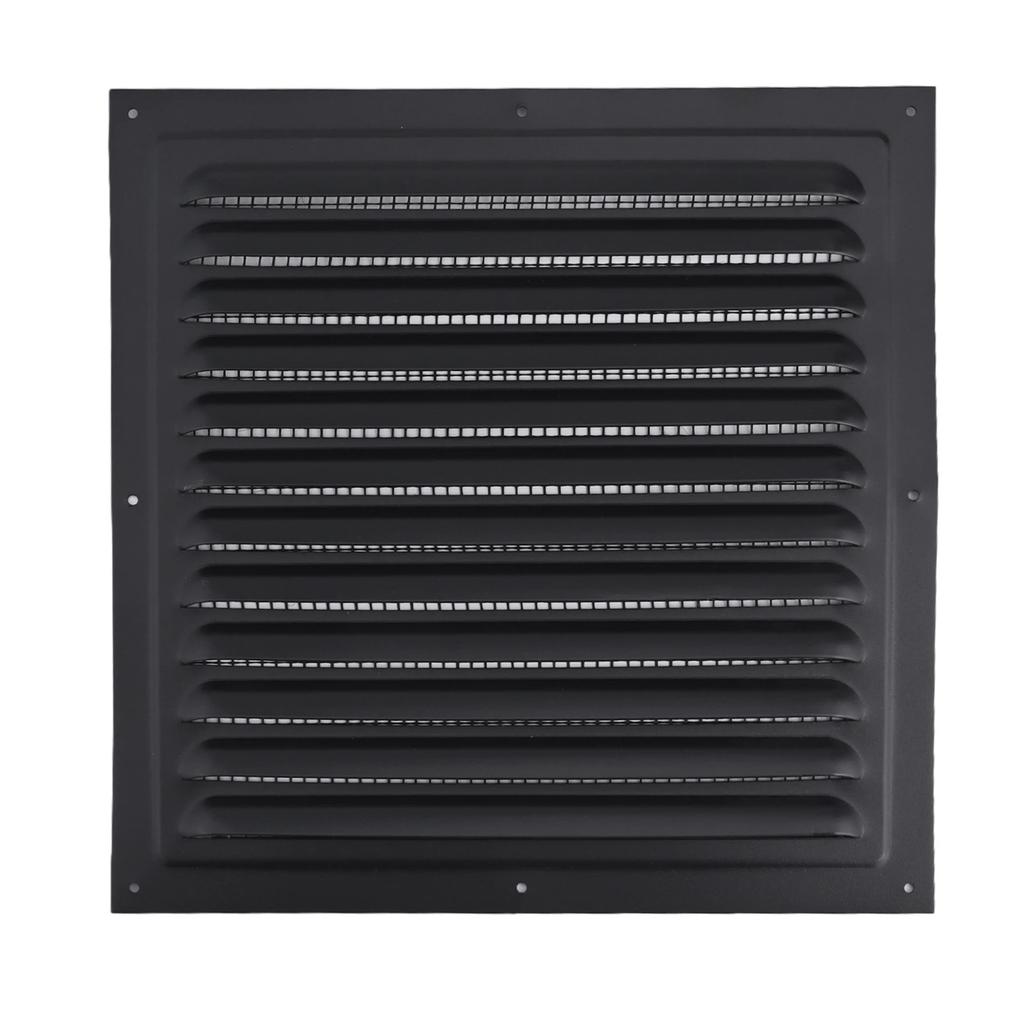 Metal Louver Vent Cover Exterior Wall Grille Cover Made From Aluminum Alloy Design Reliable Ventilation Square Vent