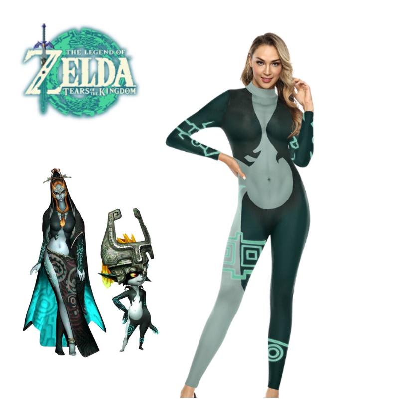 Legend Of Zelda Twilight Princess Cosplay Bodysuit Anime Film Rollespillkostyme