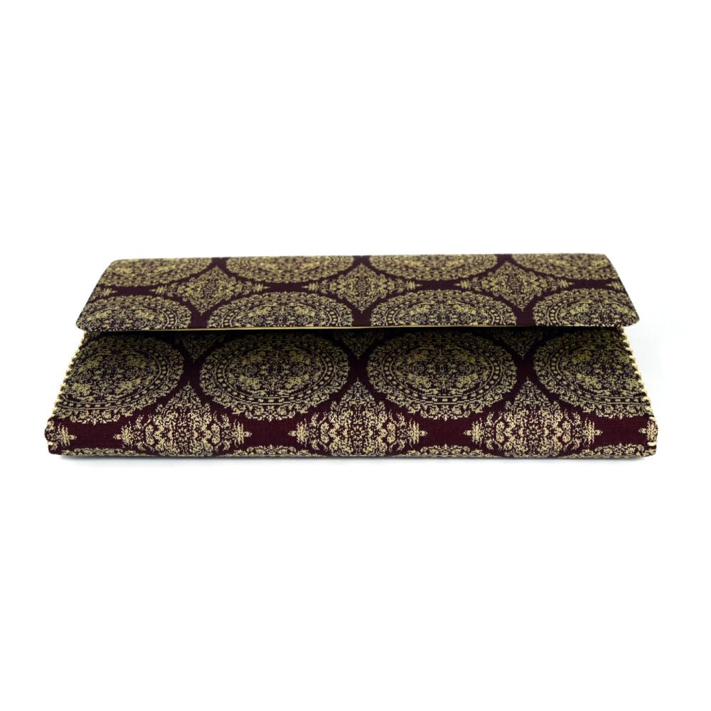 Cloth Kaishi Tenpyo Hunting Pattern Tatsumura Tatsumura Art Tea Utensils Three-fold Scissors, Paper, Brocade, Split, Textiles,