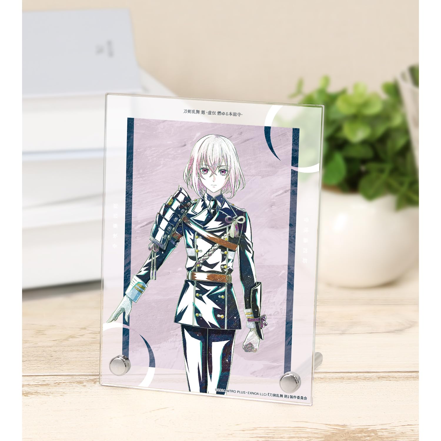 

Anime Ranbu Kai Kyoden Burning Bonebami Toushirou Touken Ranbu Kai Kyoden Burning Honnoji Ani Art 2nd Edition A6 Acrylic Panel Touken Honnoji