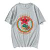 Adopt A Demogorgon Cute Man Eating Flower Pattern T-shirt Men's  Women's Cotton Casual T-shirt Fashion Retro Pure Cotton T-shirt