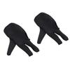 1 Pair Heat Resistant Hair Gloves 3 Finger Hair Dye Gloves Professional Curling Wand Glove for Hair Styling