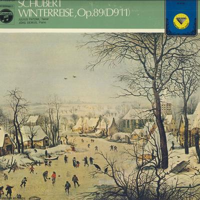 LP Record JULIUS PANZER, JÖRG DEMUTH - Schubert: Songs Winterreise, Op.89 MS1069OP COLUMBIA Japan Obi Classical Used