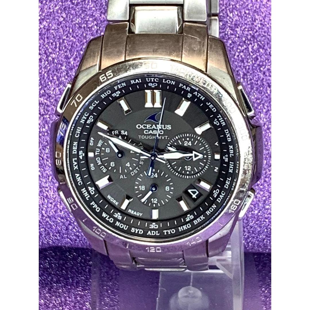 Б/у CASIO OCEANUS OCW-T600 Черный Титан