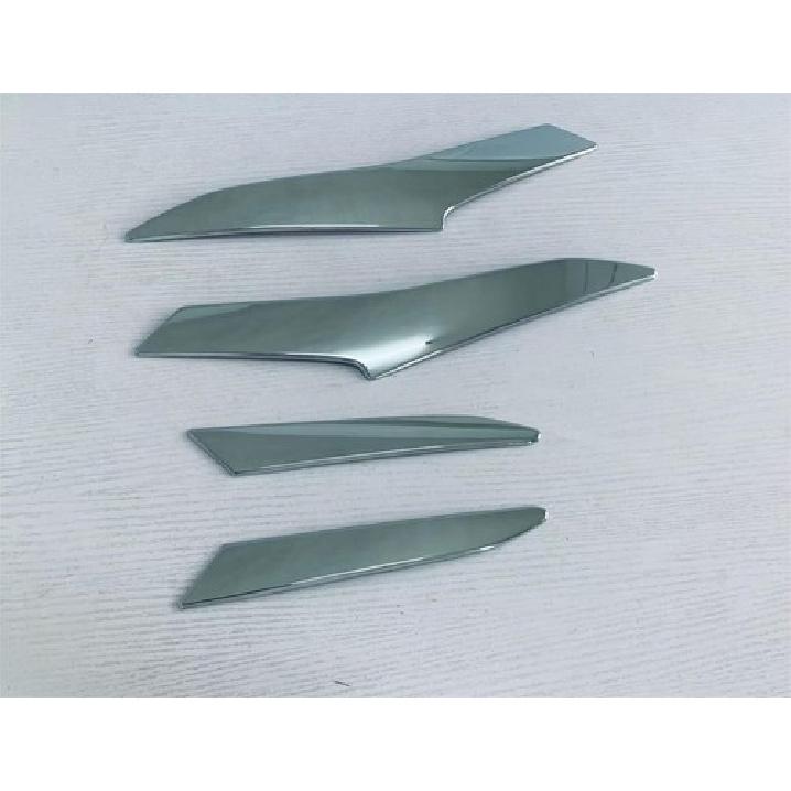 Chrome Headlight Side Frame Cover Trim For -2025 Toyota Prius Hatchback 5DR