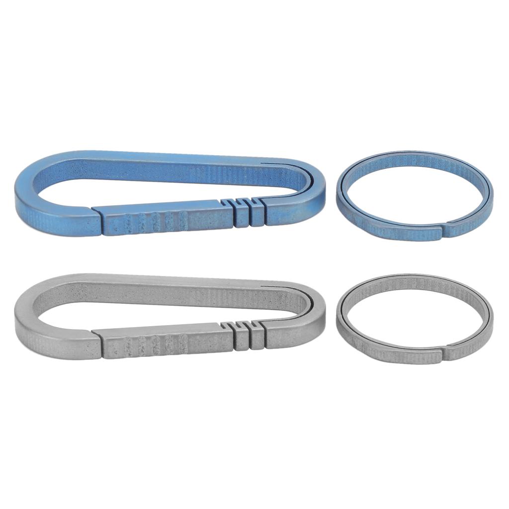 Cheap Titanium Alloy Keychain Key Holder Quick Release Keychain