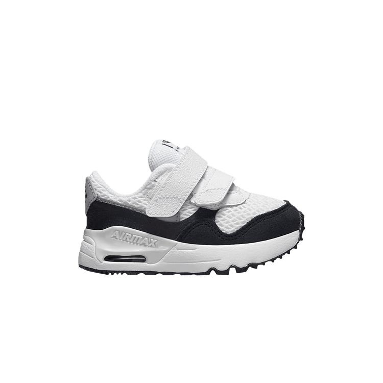 Nike Air Max SYSTM TD White Obsidian Baby Sneakers Wolf-Grey DQ0286-103