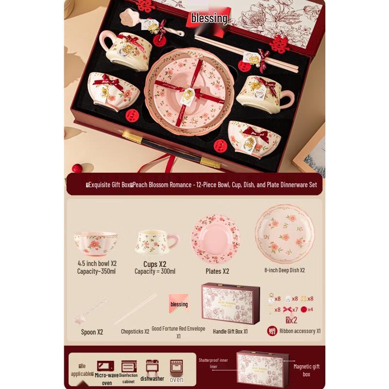 Naijiang Ceramic Tableware Gift Set