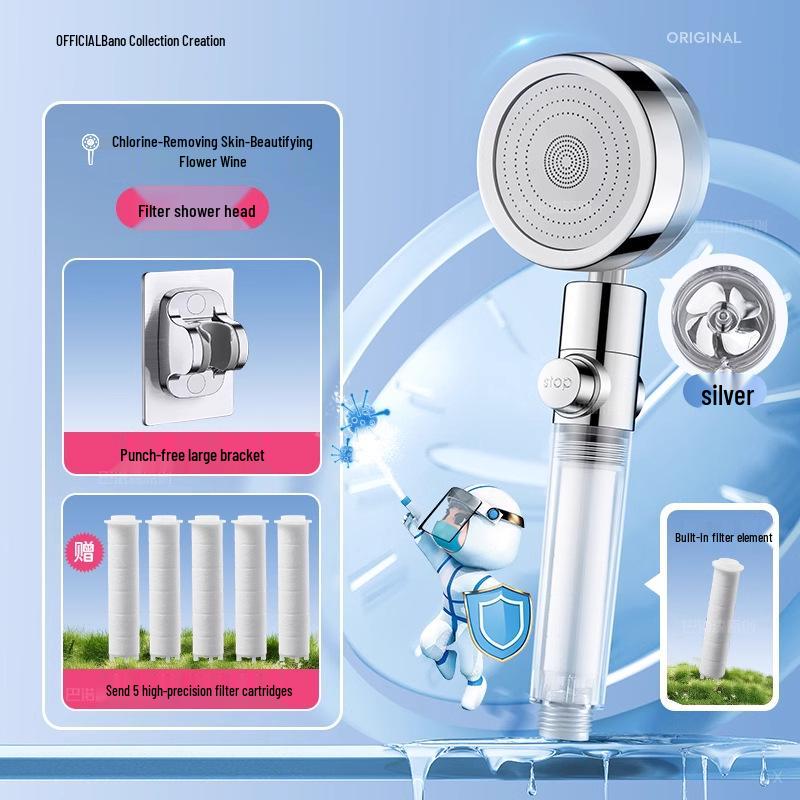 Portable Shower Head with Filter for Travel and Tourism In Thailand
