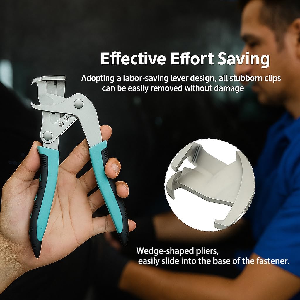 Car Clip Pliers And Disassembly Tools, Auto Clip And Car Trim Removal Tool For Rivets, Trim Clips, And Panels – Trim Clip And Trim Panel Removal