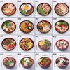 Plastic Fake Ramen Piggy Bank Egg Beef Seafood Ramen Bowl  Simulated Food Model Funny Piggy Bank Restaurant Window Display