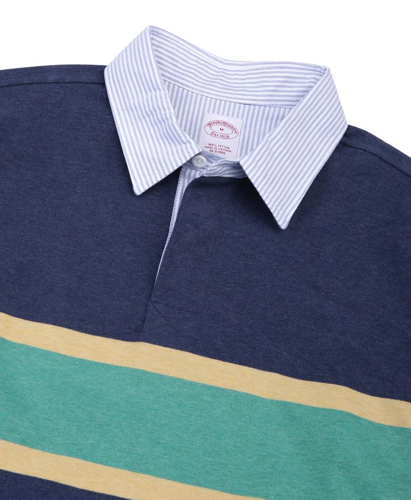 BROOKS BROTHERS Rugby Shirt (Navy) (Bbntmm9195Qes)
