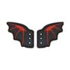 PU Leather Bat Wing Shoe Charm Halloween Footwear Decoration Accessories For Sneakers Boot Skateboard And Running Shoe