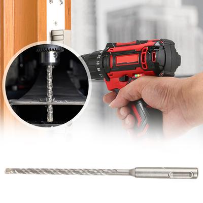 Plus Hammer Drill Bit Set Rotary Hammer Drill Bits Concrete Drill Bit Kit Suitable for Concrete Brick Cement Walls Stone