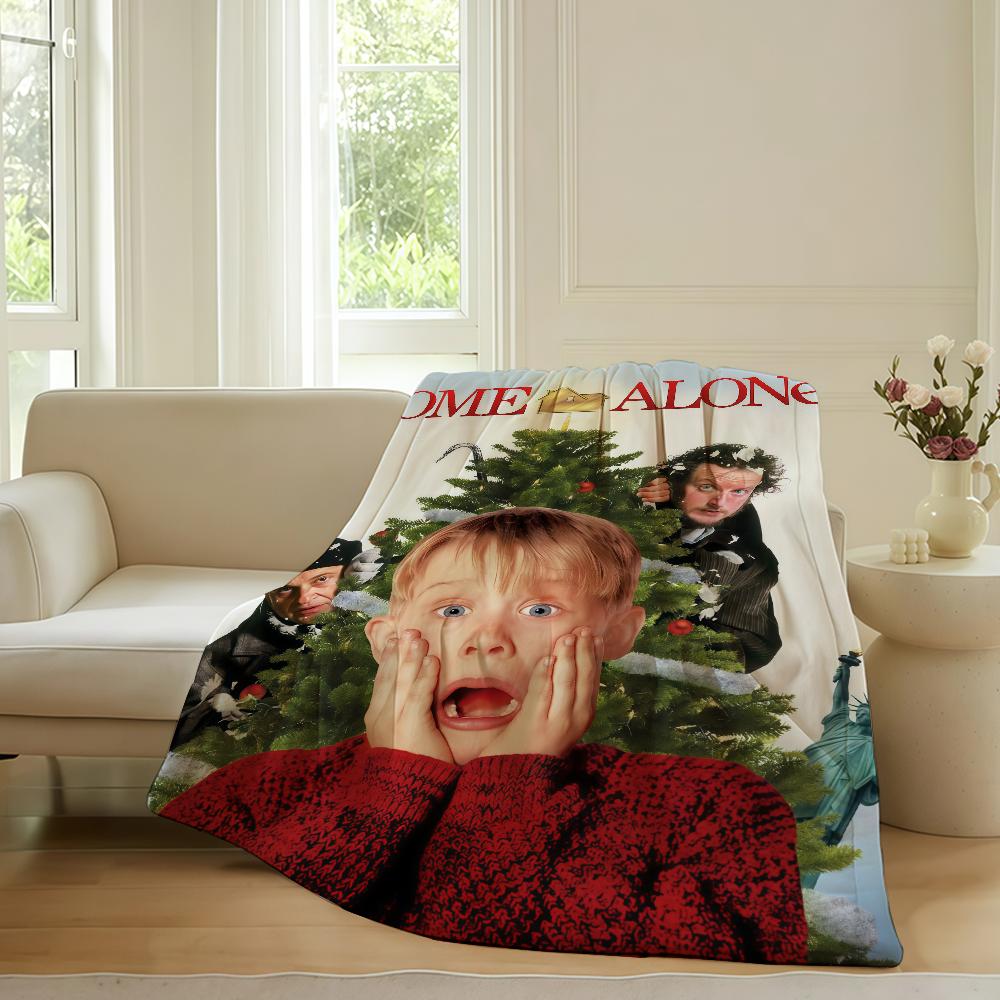 Comedy movie H-Home A-Alone Blanket For Sofa Office Bed Plane Travel Sleep Read Relax Camping Soft And Warm