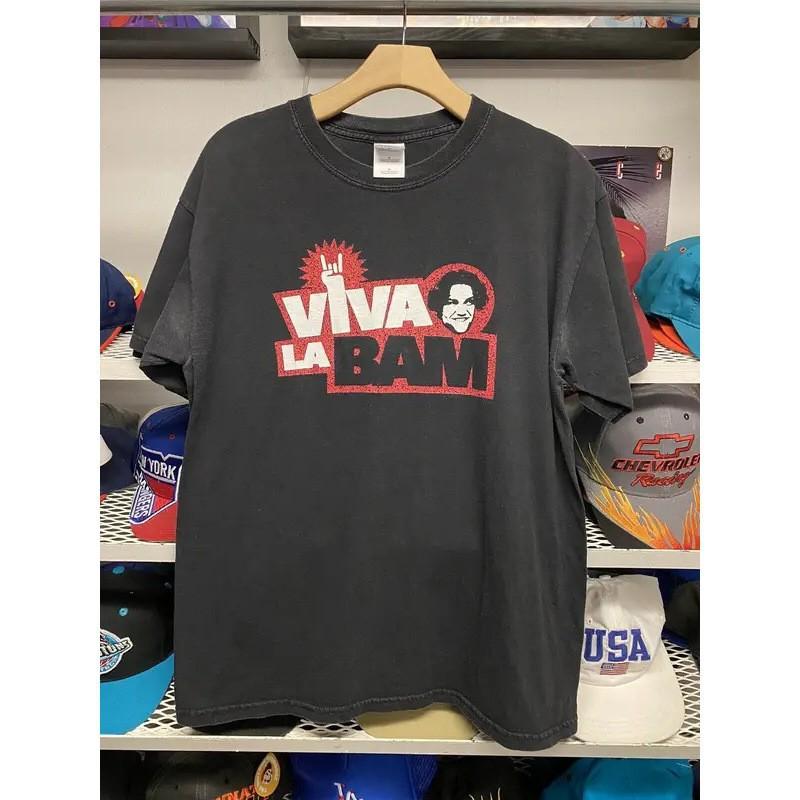 Vintage 2004 Viva La Bam Jackass Bam Margera T-S