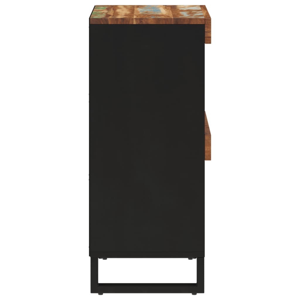Side Table 60x33x75 Cm Reclaimed Solid Wood