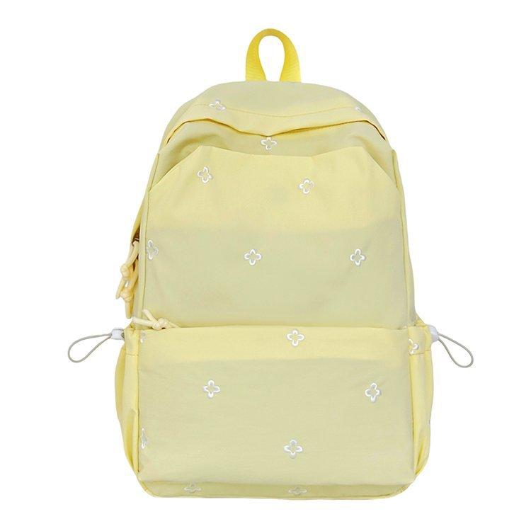 Schoolbag junior high school girls schoolbag ins high value student class backpack light travel backpack high school student computer bag