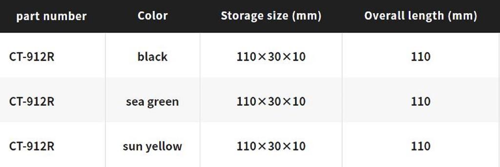 SHIMANO CT-912R Cutter cu diapozitive puternice 70 mm 110 x 30 x 10 mm Galben 610584